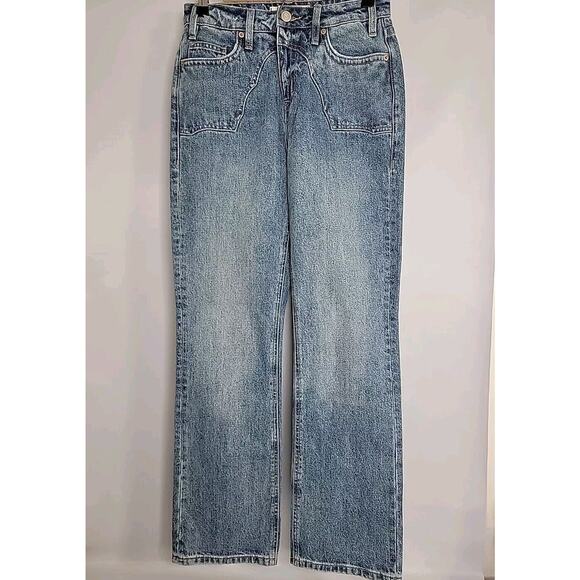 Rock & Roll Womens Jeans Vintage Wash HIGH Rise Bootcut Yoke Front SZ 27/32 - Picture 1 of 8